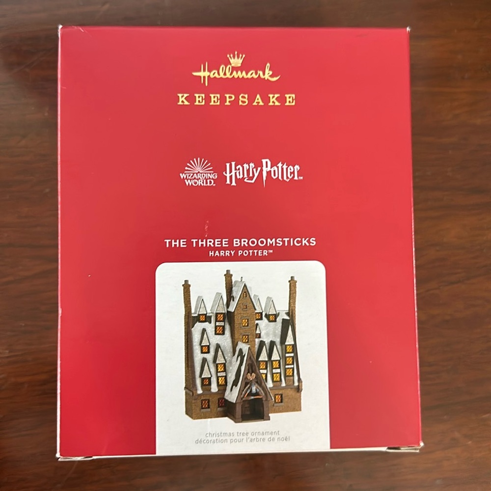 Brand new Hallmark Keepsake Three Broomsticks Ornament